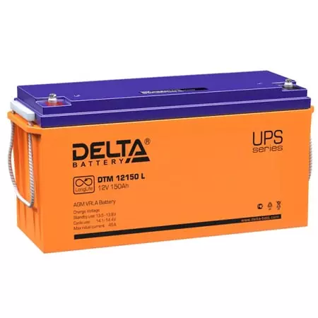 Аккумуляторная батарея Delta Delta DTM 12150L