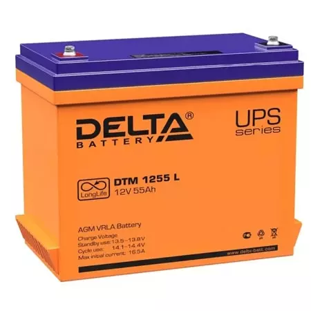 Аккумулятор Delta DTM 1255L