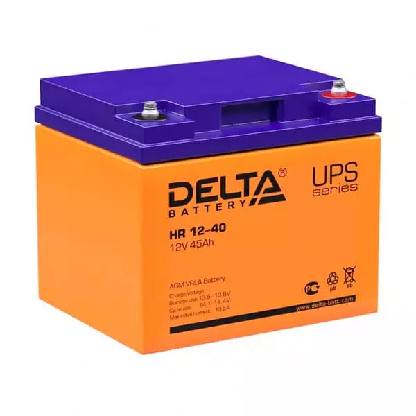 Аккумуляторная батарея Delta Delta HR 12-40