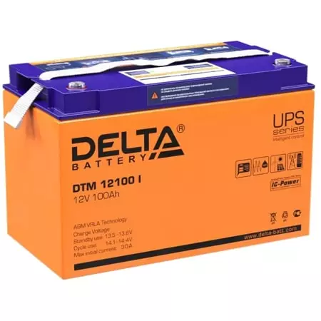 Аккумулятор Delta DTM 12120 I