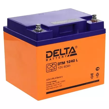 Аккумуляторная батарея Delta Delta DTM 1240L