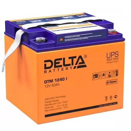 Аккумуляторная батарея Delta Delta DTM 1240 I