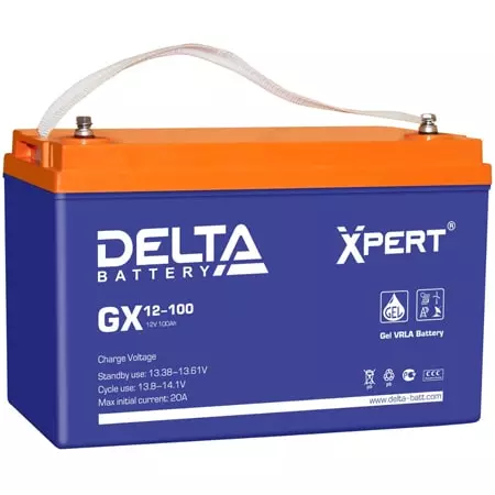 Аккумуляторная батарея Delta Delta GX 12-100 Xpert