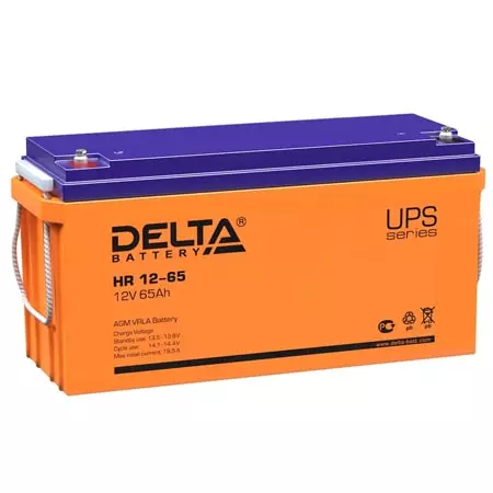 Аккумулятор Delta HR 12-65 L