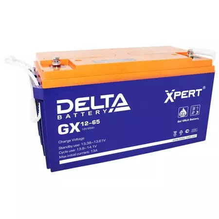Аккумулятор Delta GX 12-65 Xpert