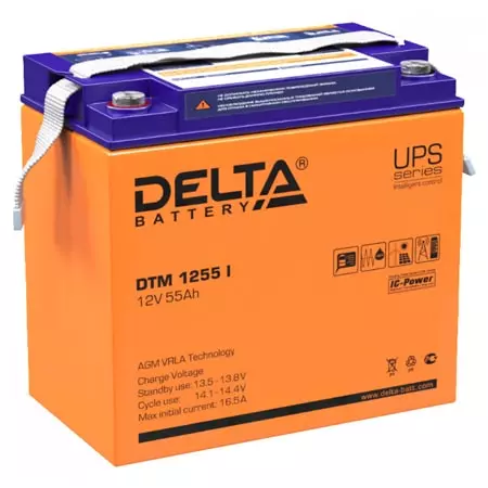 Аккумуляторная батарея Delta Delta DTM 1255 I